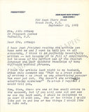 Alda, Frances - Two Typed Letters Signed