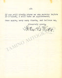 Alda, Frances - Two Typed Letters Signed