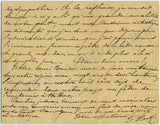 Plante, Francis - Autograph Letter Signed 1897