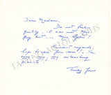 Fauré, Gabriel - Autograph Note Signed