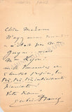 Fauré, Gabriel - Autograph Note Signed