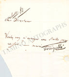 Donizetti, Gaetano - Autograph Note Signed