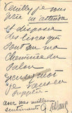 Leblanc, Georgette - Autograph Note Signed