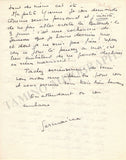 Tailleferre, Germaine - Autograph Letter Signed