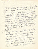 Tailleferre, Germaine - Autograph Letter Signed