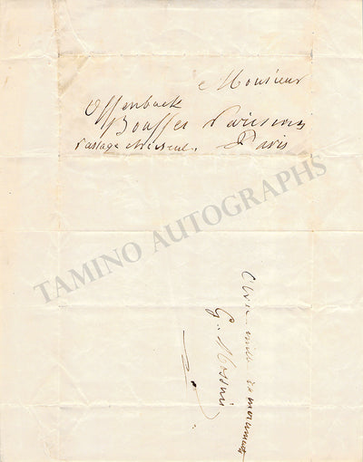 Autograph Note Signed (I)