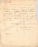 Rubini, Giovanni Battista - Autograph Letter Signed