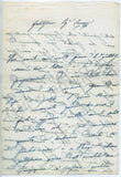 Beltramelli, Giuditta - Autograph Letter Signed 1855