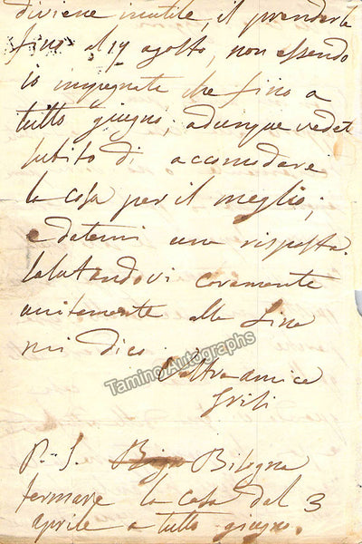 Autograph Letter Signed (1839)