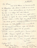 Confalonieri, Giulio - Set of 4 Autograph Letters Signed