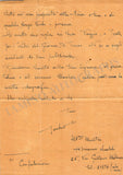 Confalonieri, Giulio - Set of 4 Autograph Letters Signed