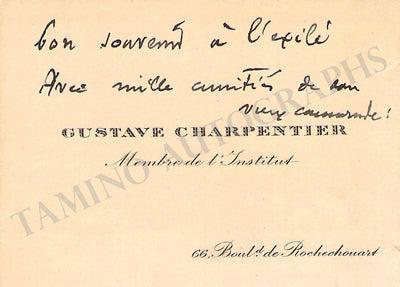 Gustave Charpentier (II)