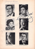 Jones, Gwyneth - Hines, Jerome - Signed Program Don Carlos 1967