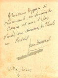 Villa-lobos, Heitor - Autograph Note Signed 1948