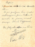 Villa-lobos, Heitor - Autograph Note Signed 1948