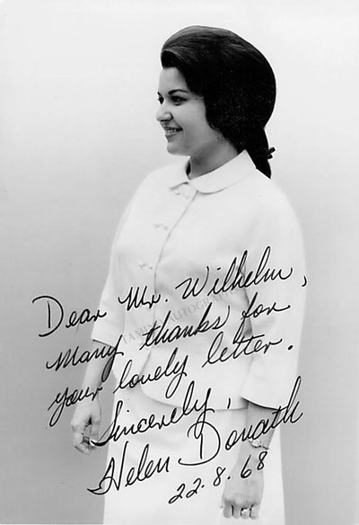 As herself young