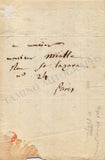 Rigel, Henri-Jean - Set of 2 Autograph Letters Signed