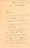 Rabaud, Henri - Set of 2 Autograph Letters Signed 1917 & 1929