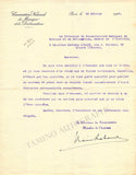 Rabaud, Henri - Set of 2 Autograph Letters Signed 1917 & 1929