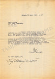 Adami-Corradetti, Iris - Set of 2 Autograph Letters Signed + 1 Typed Letter Signed