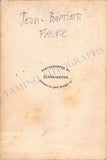 Faure, Jean-Baptiste - Vintage CDV Photo