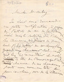 Weckerlin, Jean-Baptiste - Autograph Letter Signed