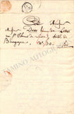 Lemiere de Corvey, Jean-Frederic-Auguste - Autograph Letter Signed