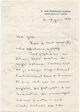 Tournier, Jean-Loup - Autograph Letter Signed 1978