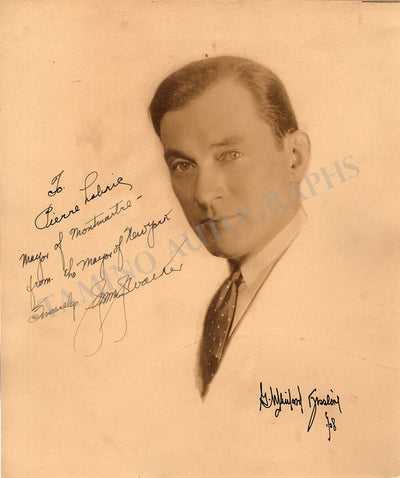 Walker, Jimmy - Signed Photograph