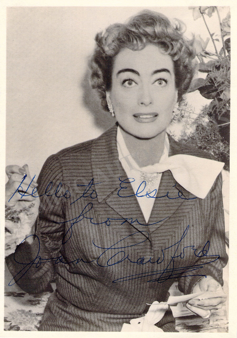 Joan Crawford Autographs Signed Photographs – Tamino