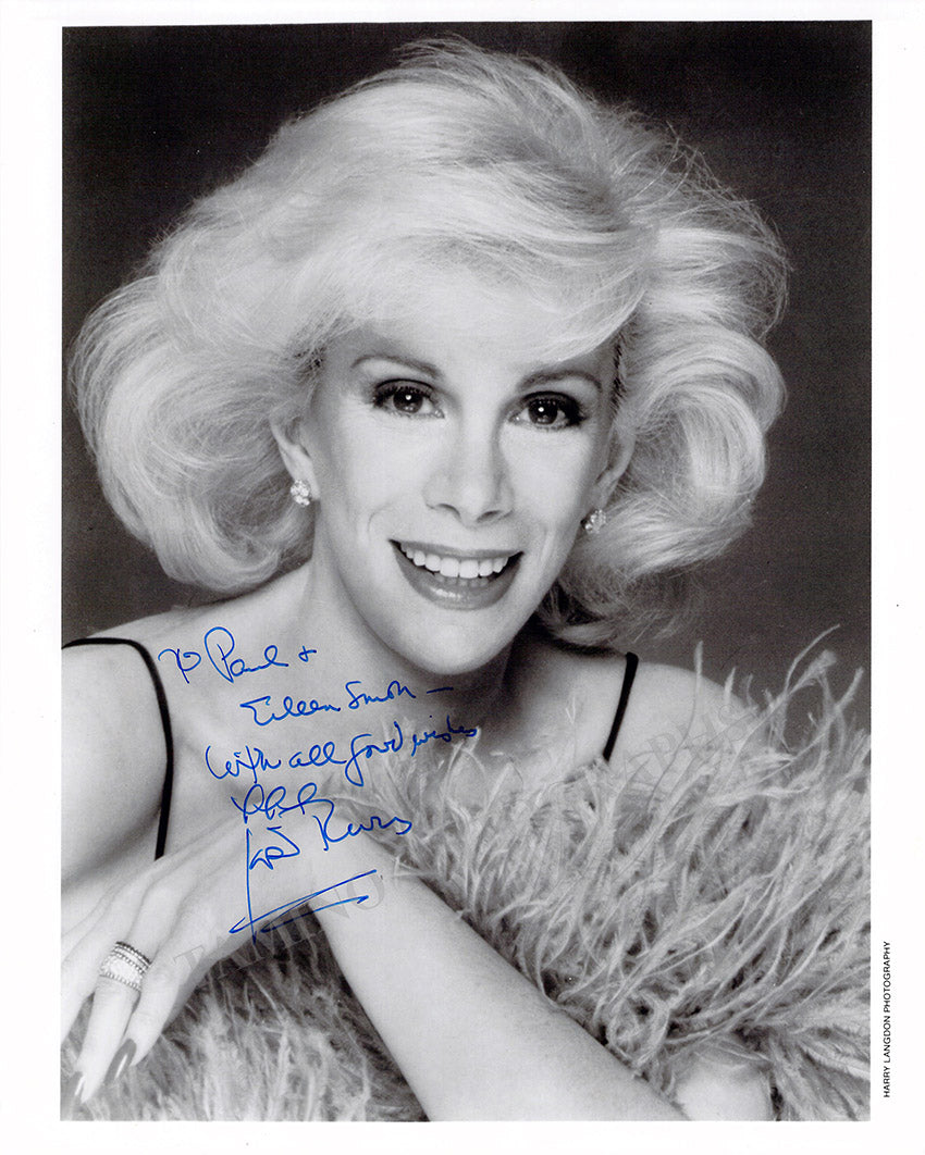 Joan Rivers Autograph Glamour Photo Tamino 