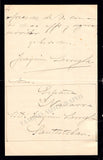 Larregla, Joaquin - Autograph Letter Signed