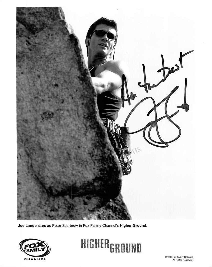 Joe Lando Autograph Photograph in Higher Ground – Tamino