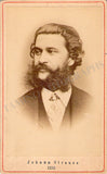 Strauss, Johann (II) - Vintage CDV Photo