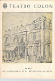 Neglia, Jose  & Others - Signed Program Teatro Colon 1960