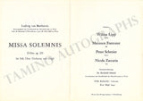 Krips, Joseph - Set of 15 Concert Programs Vienna 1937-1966