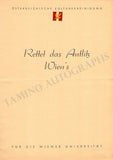 Krips, Joseph - Set of 15 Concert Programs Vienna 1937-1966