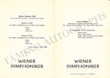 Krips, Joseph - Set of 15 Concert Programs Vienna 1937-1966