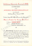 Krips, Joseph - Set of 15 Concert Programs Vienna 1937-1966