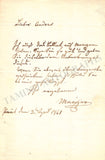 Mainzer, Joseph - Autograph Letter Signed 1841