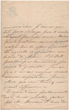 De Reszke, Josephine - Set of 2 Autograph Letters Signed