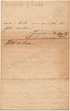 De Reszke, Josephine - Set of 2 Autograph Letters Signed