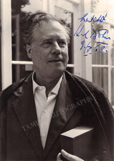 Signed Photograph (1968)