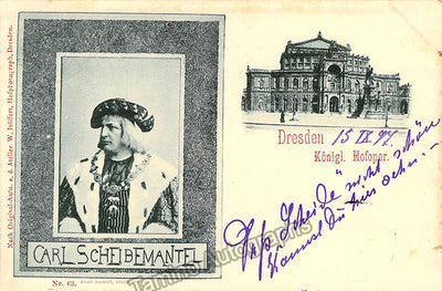 Scheidemantel, Karl - Signed Photograph