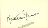 Ferrier, Kathleen - Signed Card + Photograph