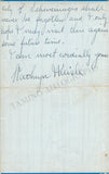 Meisle, Kathryn - Autograph Letter Signed