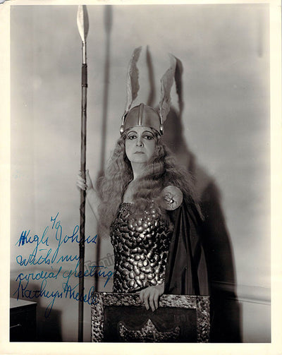 MEISLE, Kathryn (Various Autographs)