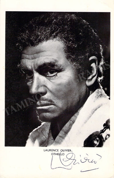 Signed Photo in "Othello"