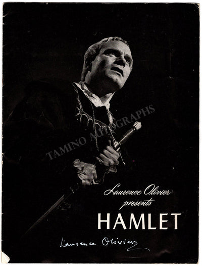 Signed Program "Hamlet"