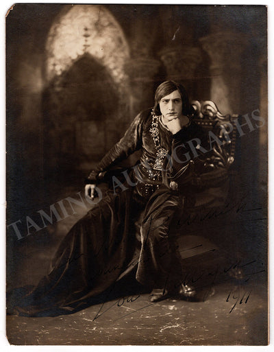 Tellegen, Lou - Signed Photograph 1911